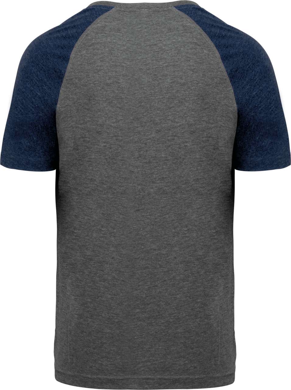 ADULT TRIBLEND TWO-TONE SPORTS SHORT-SLEEVED T-SHIRT