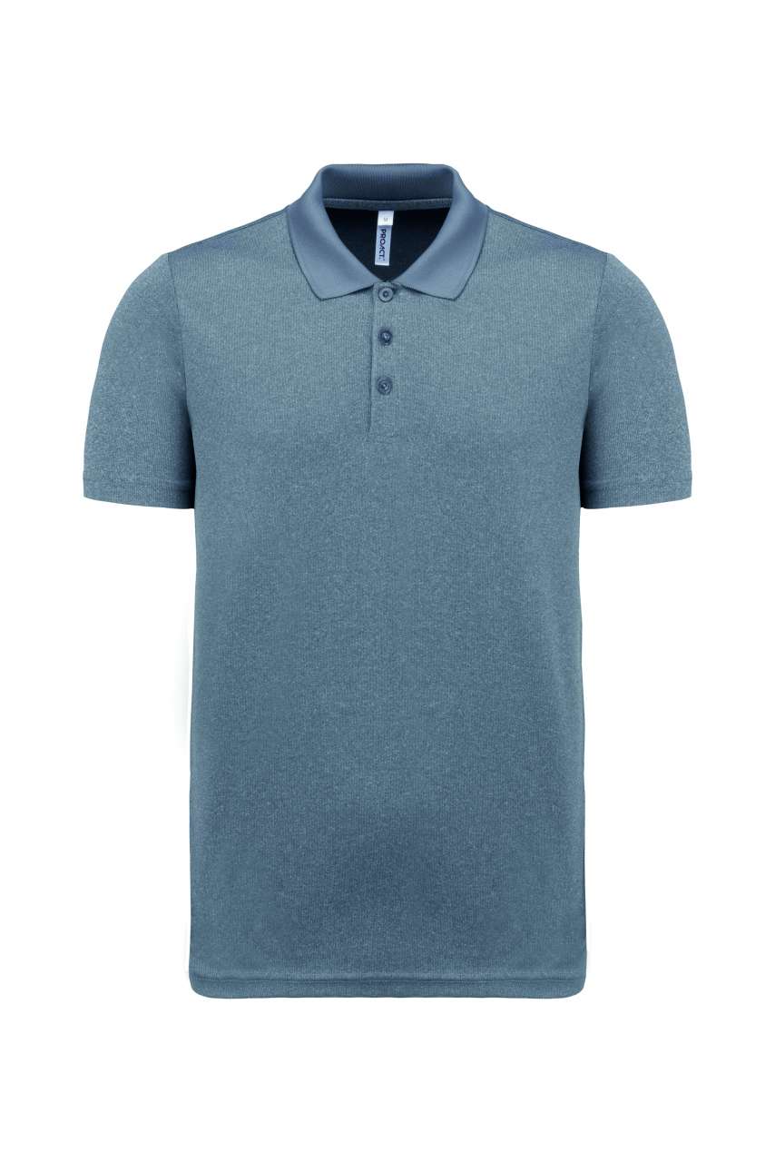 ADULT SHORT-SLEEVED MARL POLO SHIRT