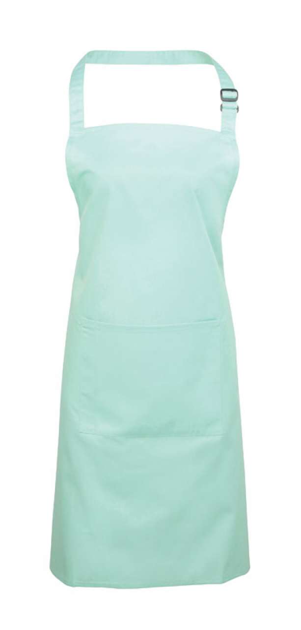 'COLOURS COLLECTION’ BIB APRON WITH POCKET