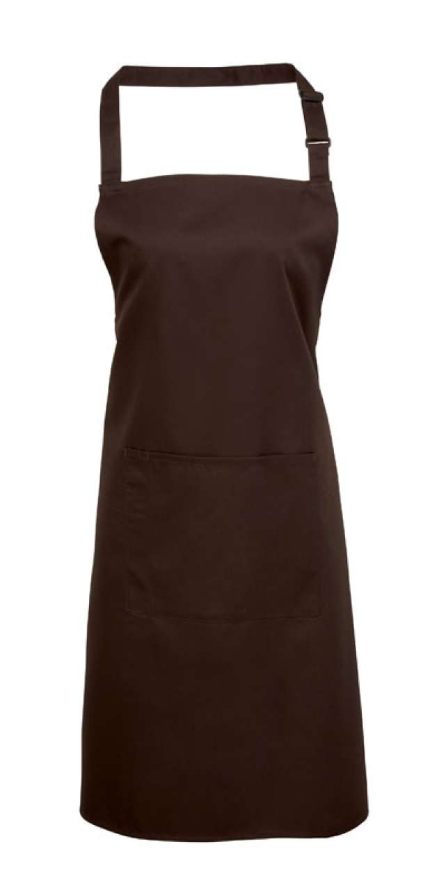 'COLOURS COLLECTION’ BIB APRON WITH POCKET