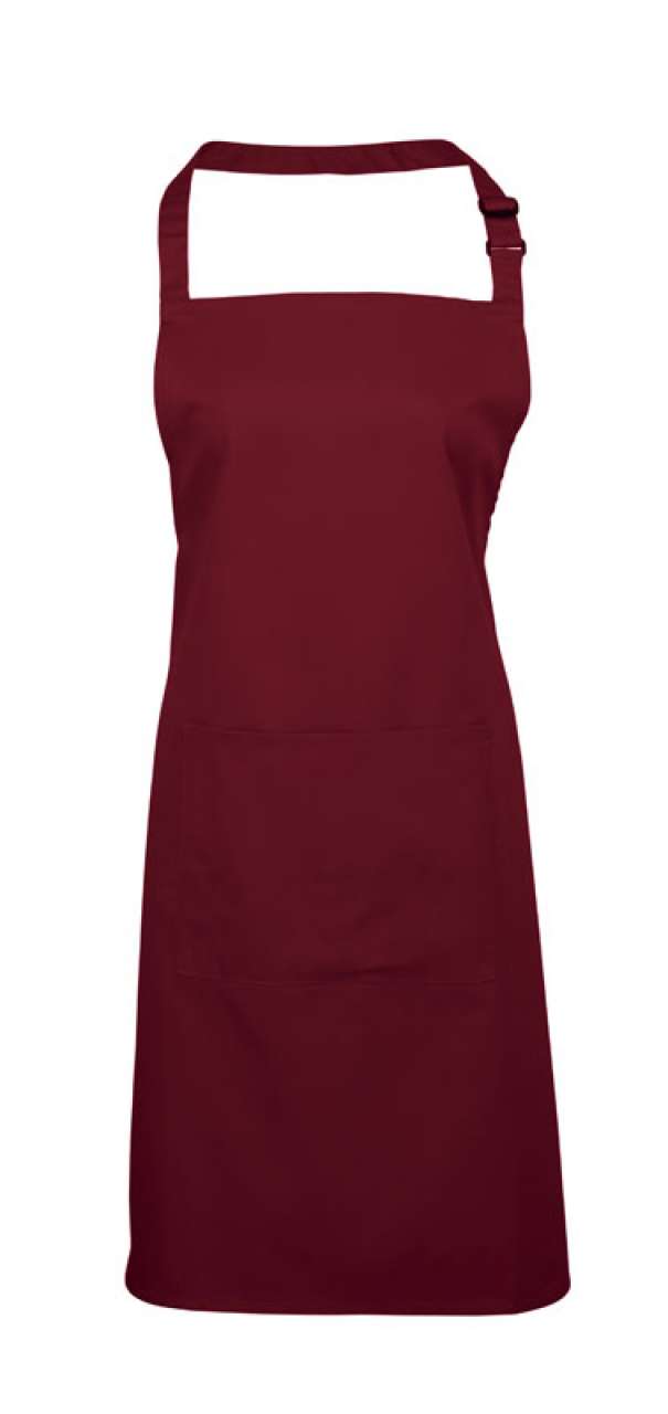 'COLOURS COLLECTION’ BIB APRON WITH POCKET