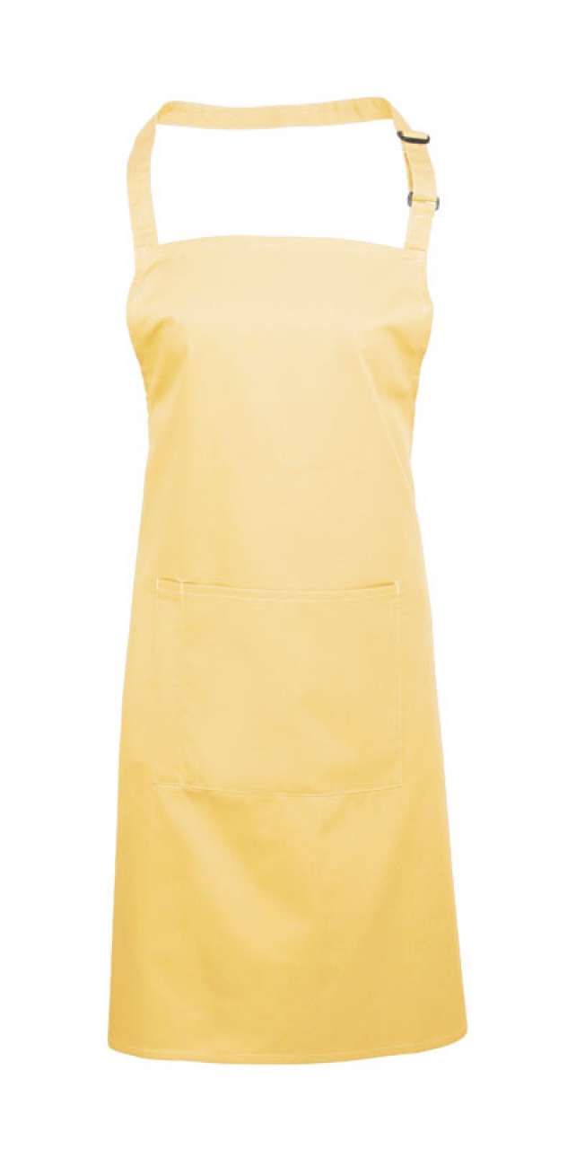 'COLOURS COLLECTION’ BIB APRON WITH POCKET
