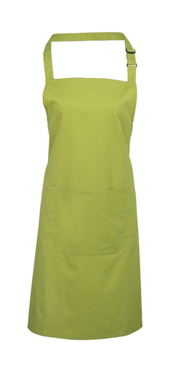 'COLOURS COLLECTION’ BIB APRON WITH POCKET