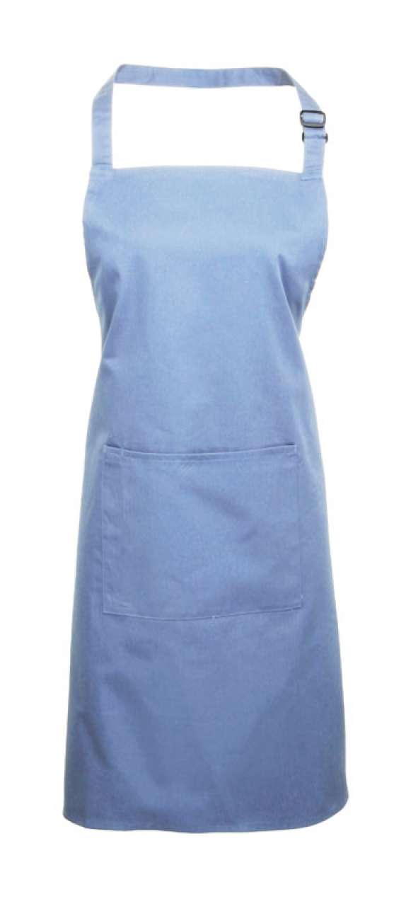 'COLOURS COLLECTION’ BIB APRON WITH POCKET