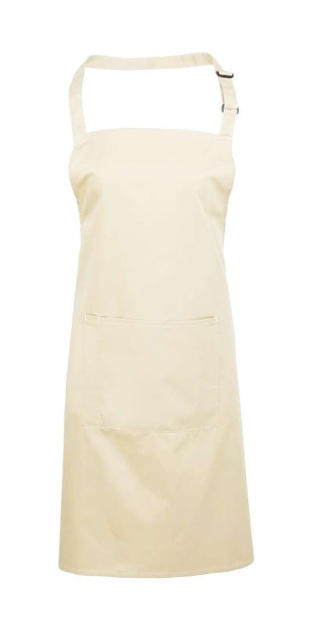 'COLOURS COLLECTION’ BIB APRON WITH POCKET