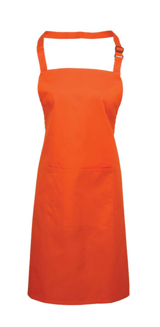 'COLOURS COLLECTION’ BIB APRON WITH POCKET