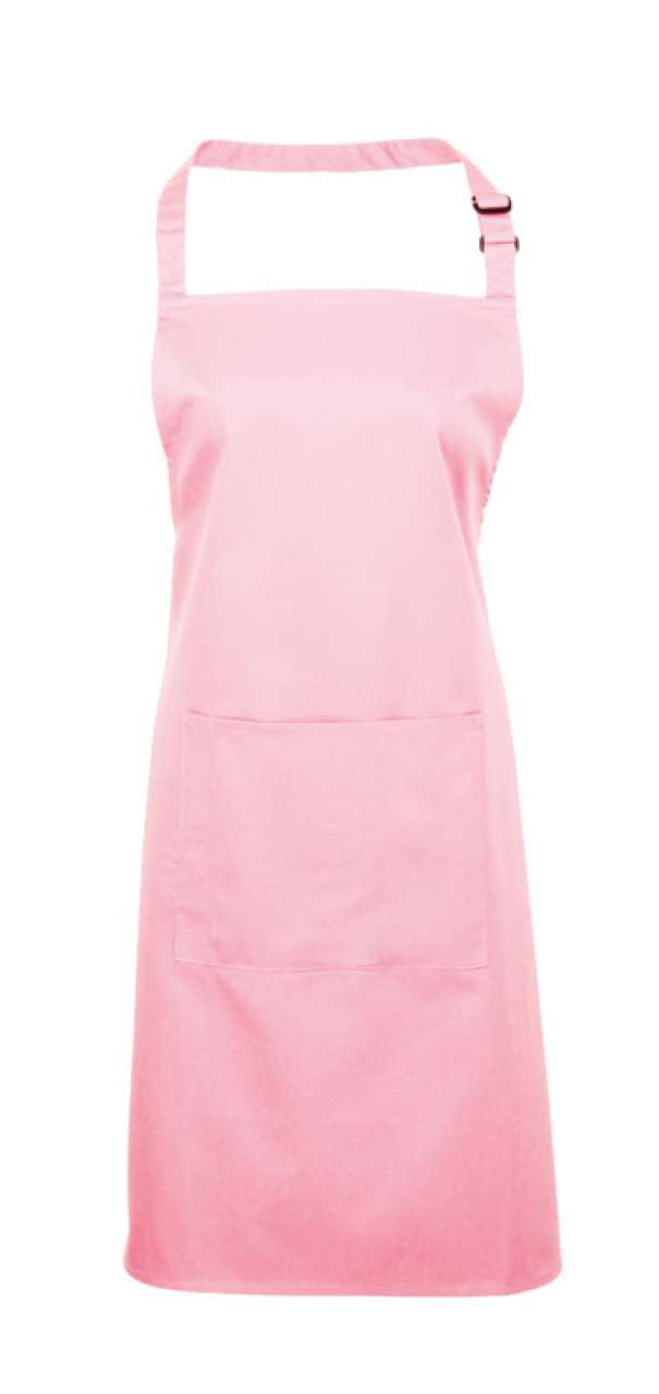'COLOURS COLLECTION’ BIB APRON WITH POCKET