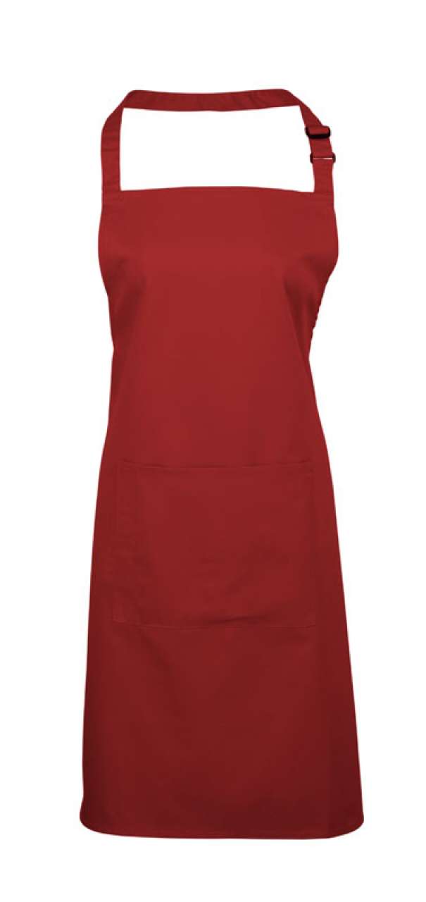 'COLOURS COLLECTION’ BIB APRON WITH POCKET