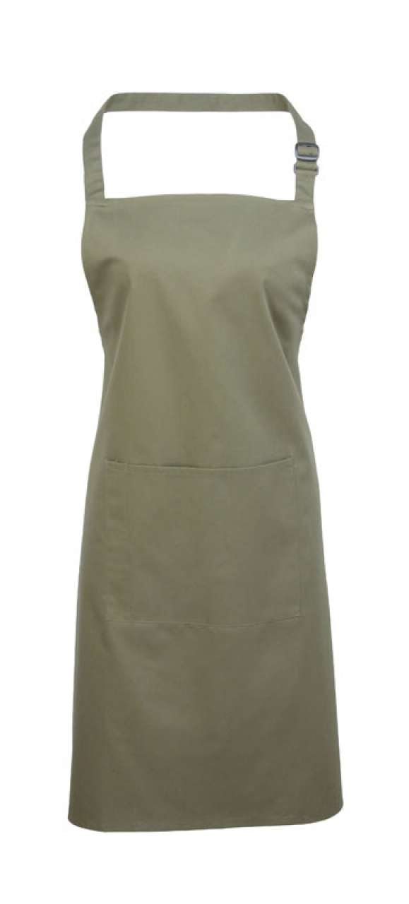 'COLOURS COLLECTION’ BIB APRON WITH POCKET