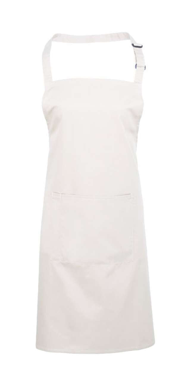 'COLOURS COLLECTION’ BIB APRON WITH POCKET
