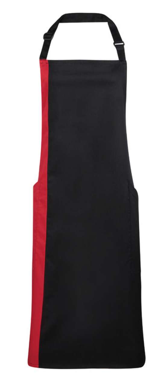 'COLOURS COLLECTION’ CONTRAST BIB APRON