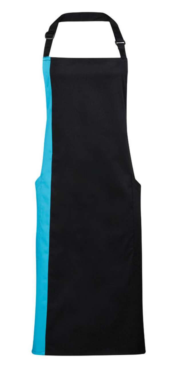 'COLOURS COLLECTION’ CONTRAST BIB APRON