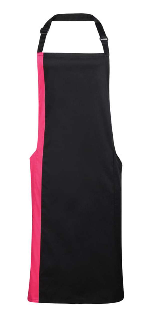 'COLOURS COLLECTION’ CONTRAST BIB APRON