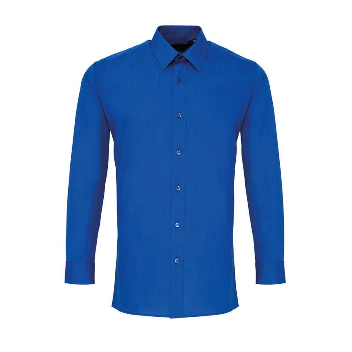MEN’S LONG SLEEVE FITTED POPLIN SHIRT