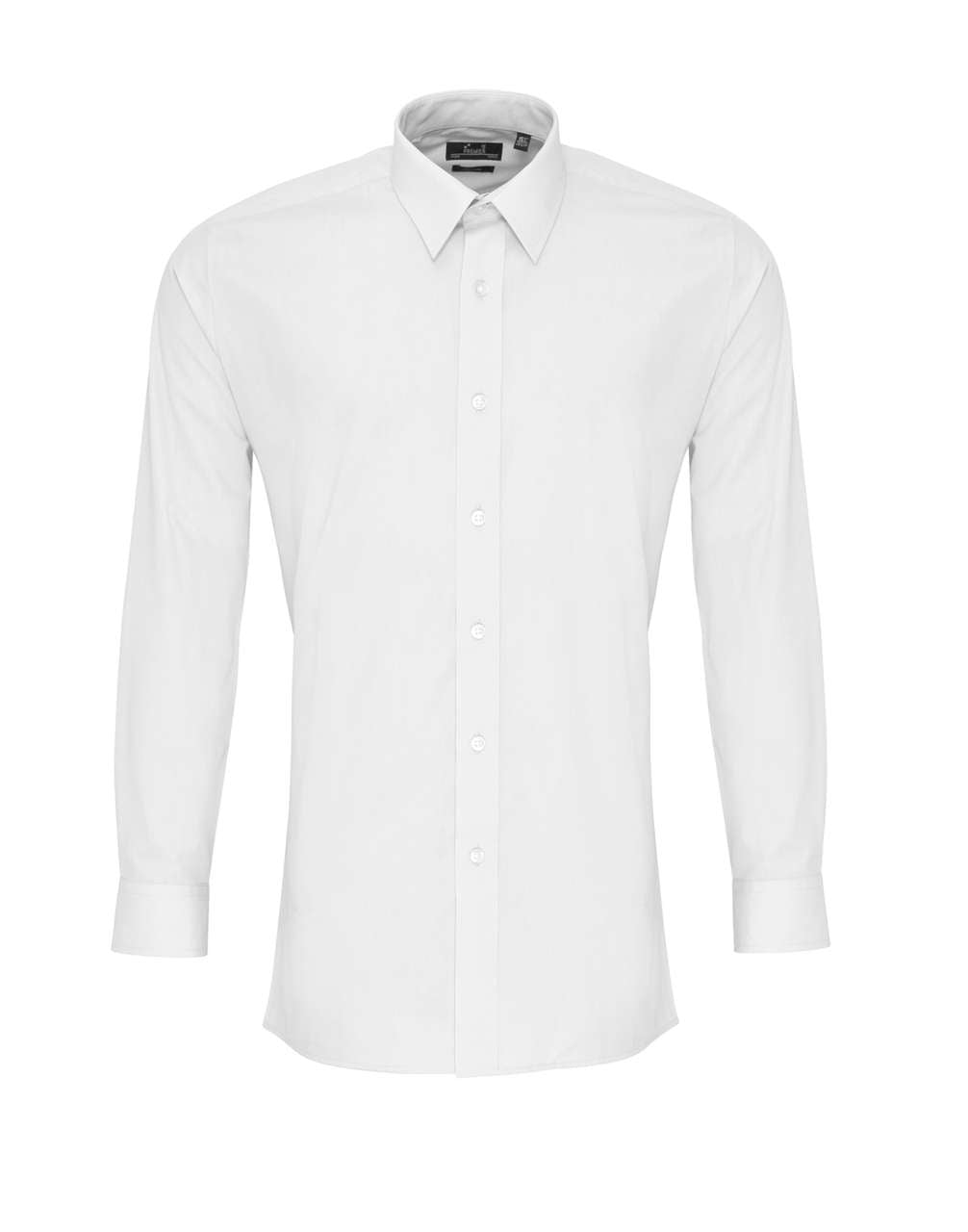 MEN’S LONG SLEEVE FITTED POPLIN SHIRT