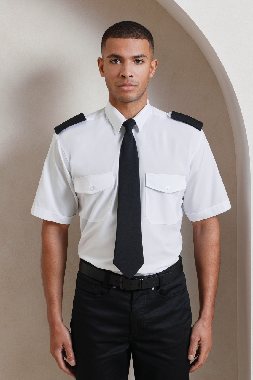 MEN’S SHORT SLEEVE PILOT SHIRT