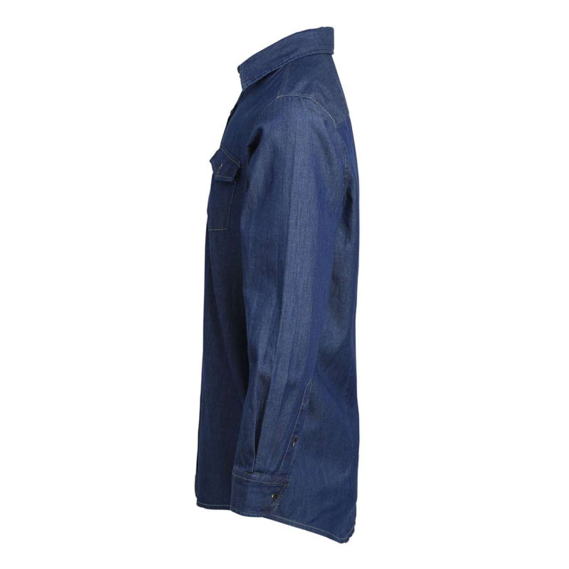 MEN’S JEANS STITCH DENIM SHIRT