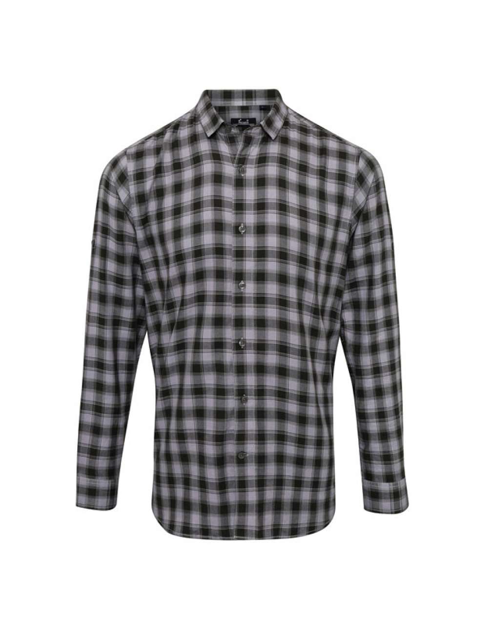 'MULLIGAN' CHECK - MEN'S LONG SLEEVE COTTON SHIRT