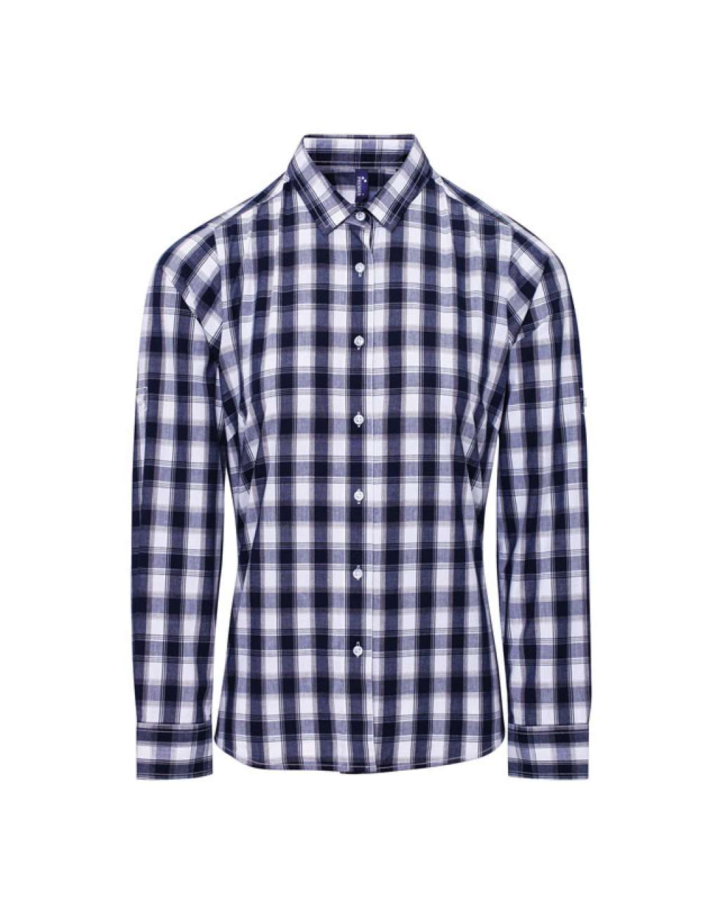 'MULLIGAN' CHECK - WOMEN'S LONG SLEEVE COTTON SHIRT