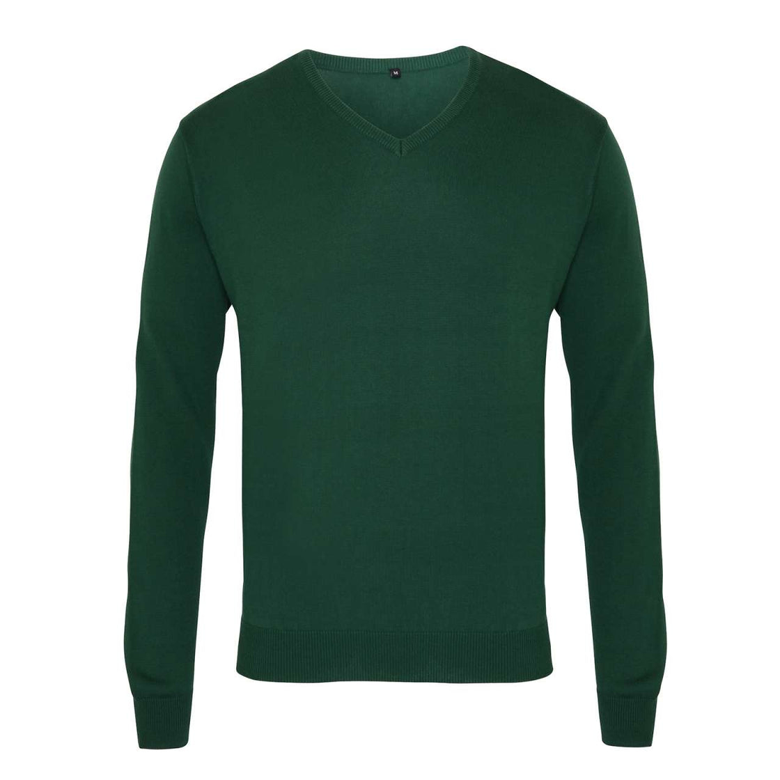 MEN'S KNITTED V-NECK SWEATER