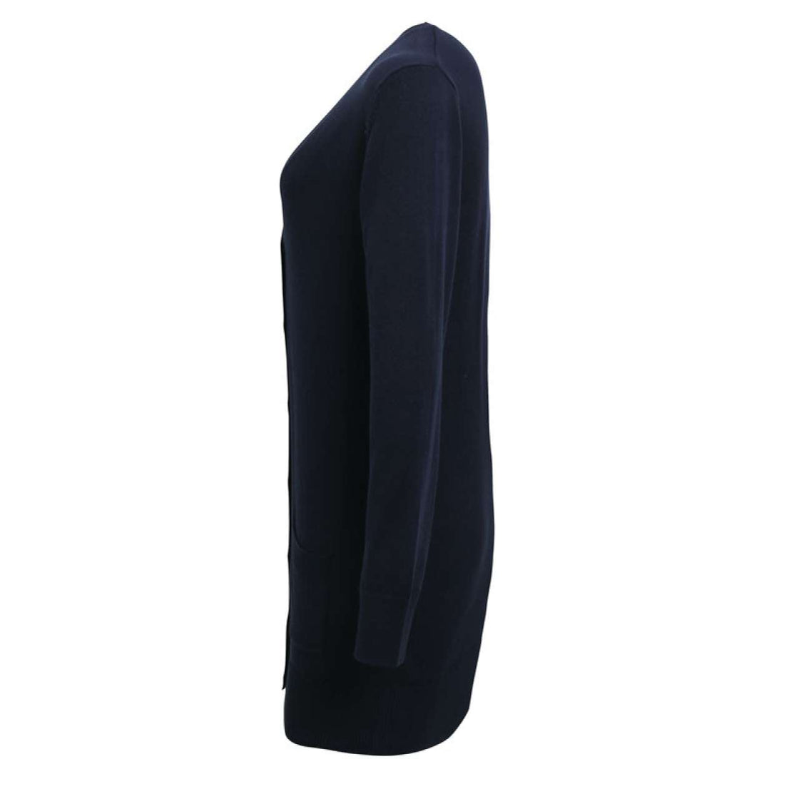 WOMEN'S LONG LENGTH KNITTED CARDIGAN