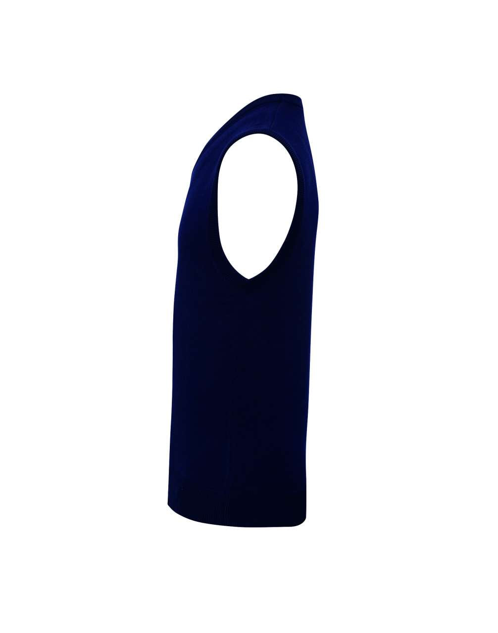 MEN'S V-NECK SLEEVELESS SWEATER