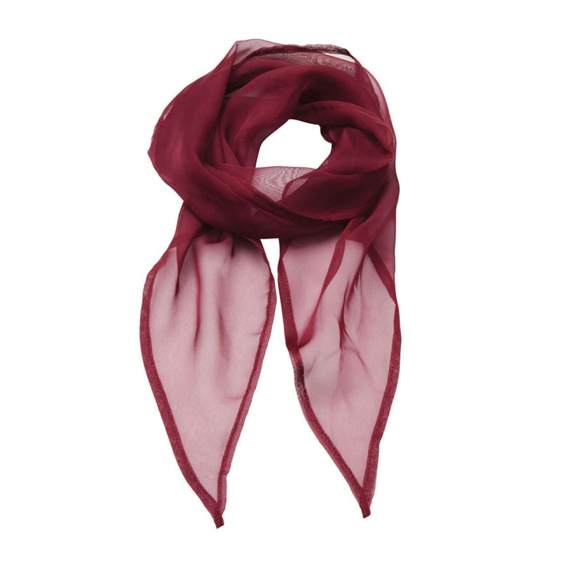 'COLOURS COLLECTION' PLAIN CHIFFON SCARF