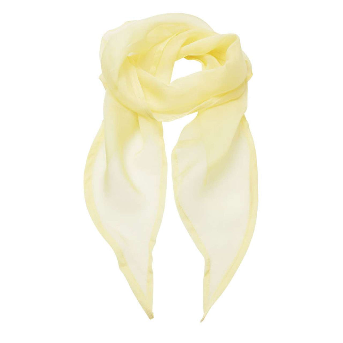 'COLOURS COLLECTION' PLAIN CHIFFON SCARF