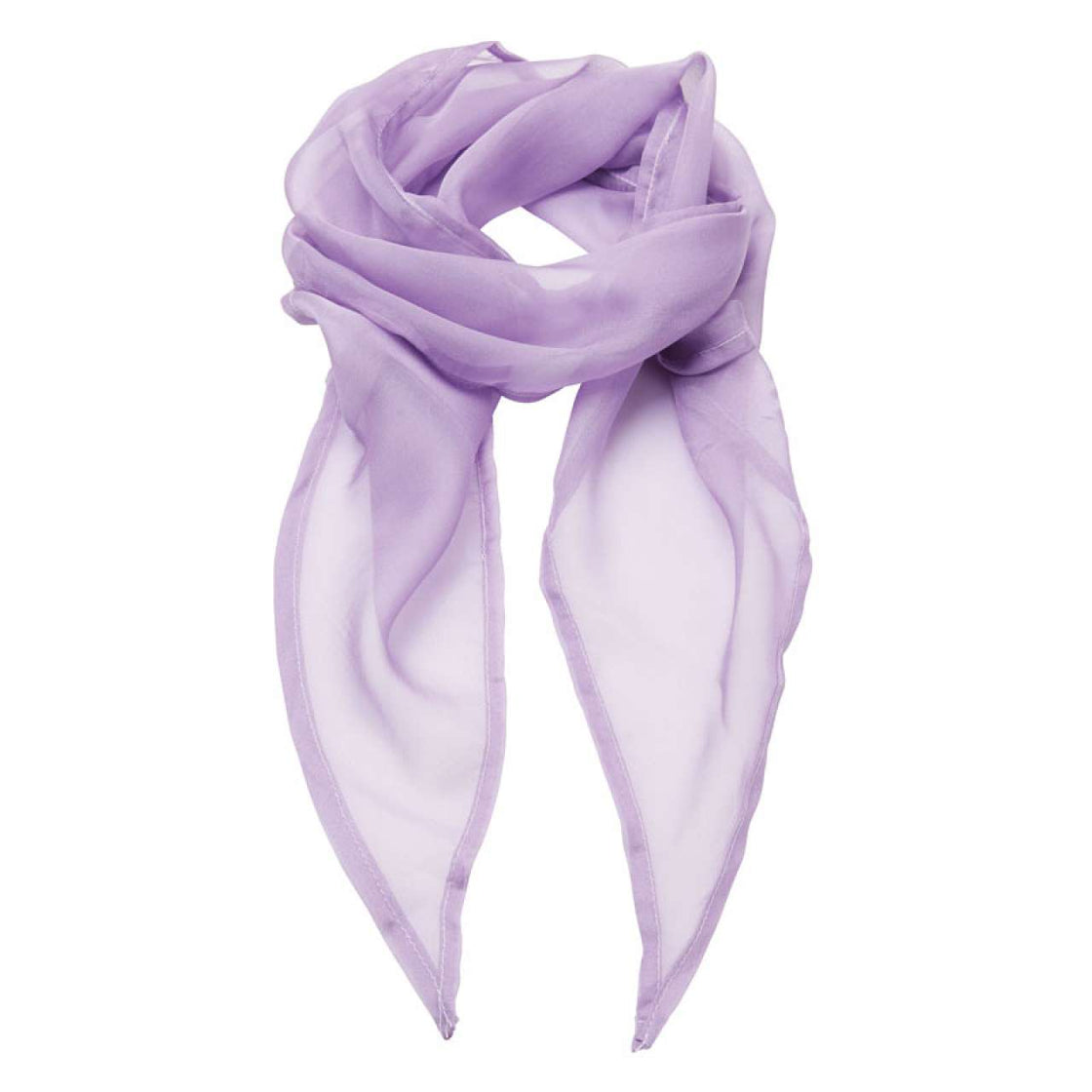 'COLOURS COLLECTION' PLAIN CHIFFON SCARF