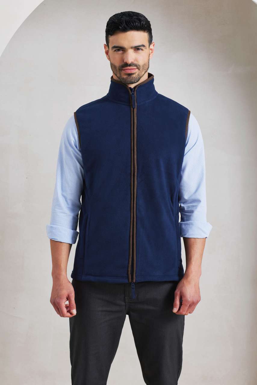 MEN'S 'ARTISAN' FLEECE GILET
