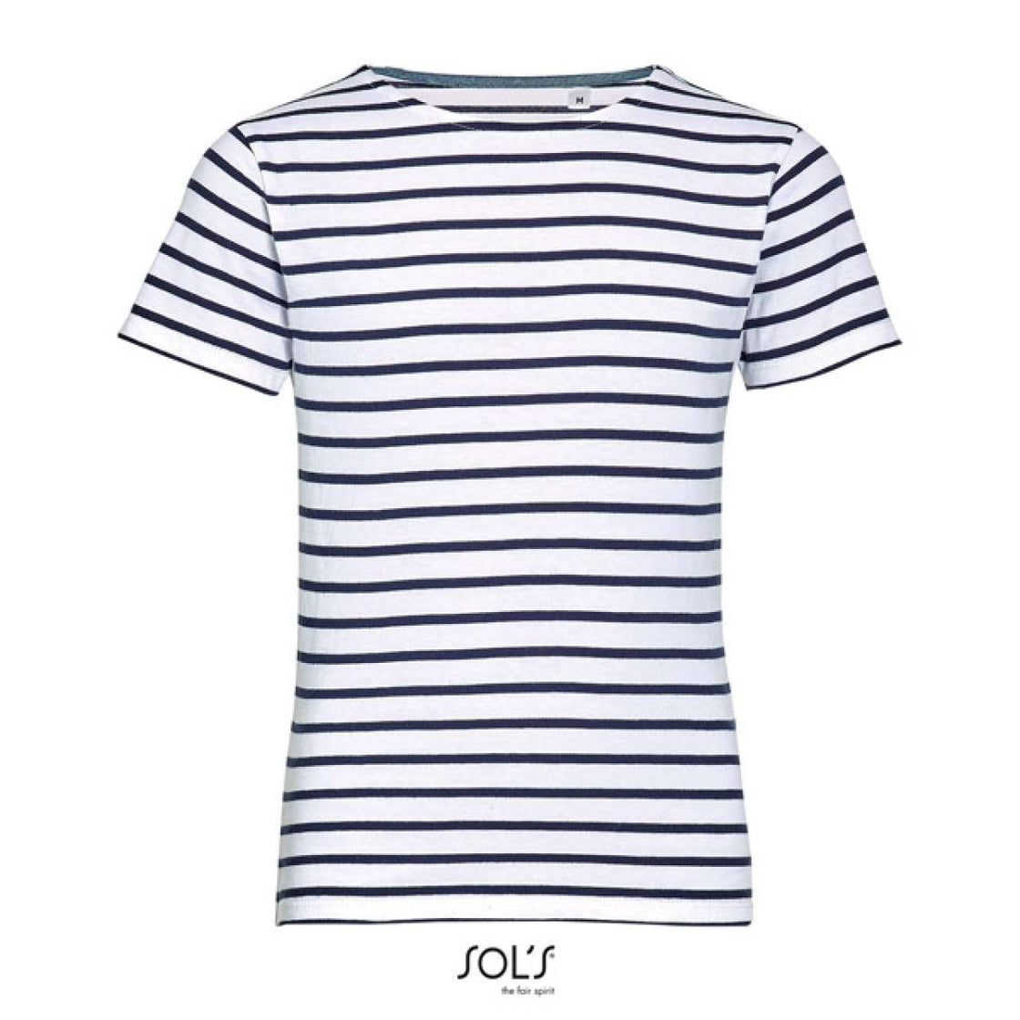 SOL'S MILES KIDS' - ROUND NECK STRIPED T-SHIRT