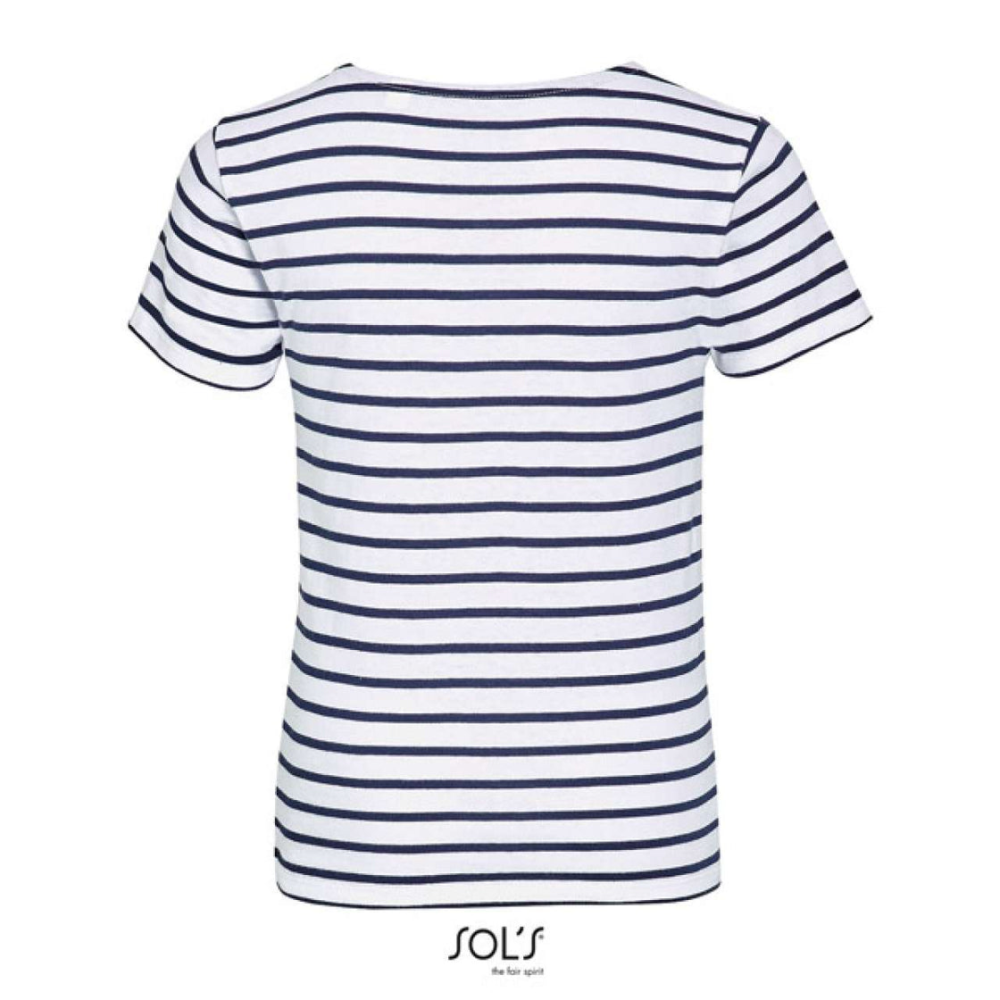 SOL'S MILES KIDS' - ROUND NECK STRIPED T-SHIRT