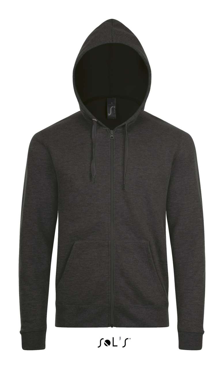 SOL'S STONE - UNISEX ZIP HOODIE