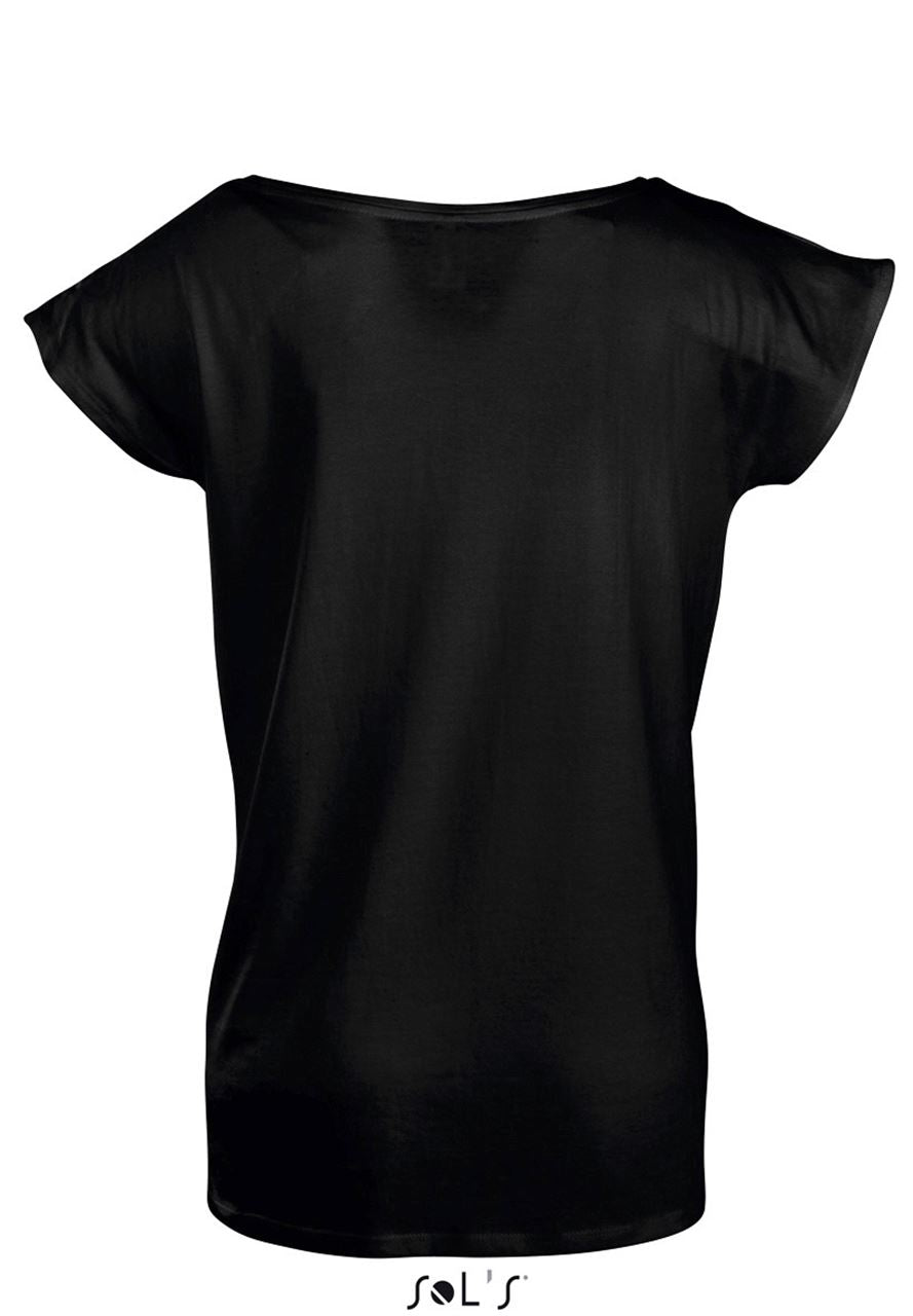 SOL'S MARYLIN - WOMEN’S SHORT SLEEVE LONG KIMONO T-SHIRT