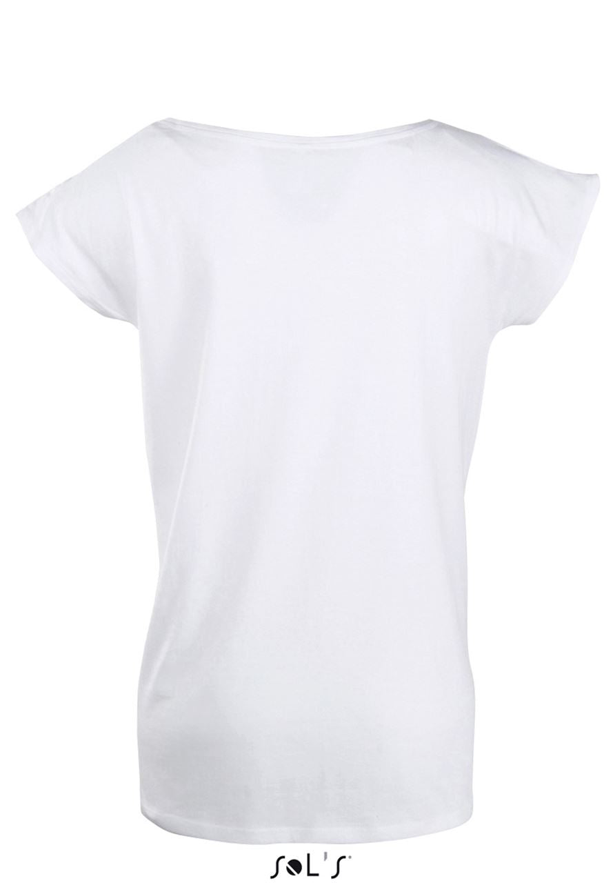 SOL'S MARYLIN - WOMEN’S SHORT SLEEVE LONG KIMONO T-SHIRT