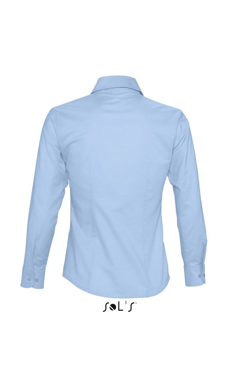 SOL'S EMBASSY - LONG SLEEVE OXFORD WOMEN'S SHIRT