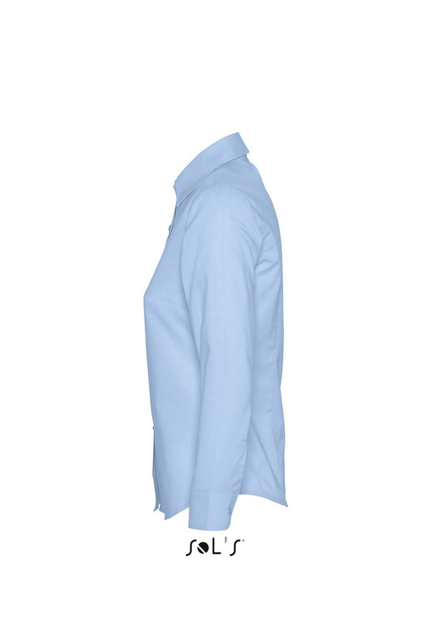 SOL'S EMBASSY - LONG SLEEVE OXFORD WOMEN'S SHIRT